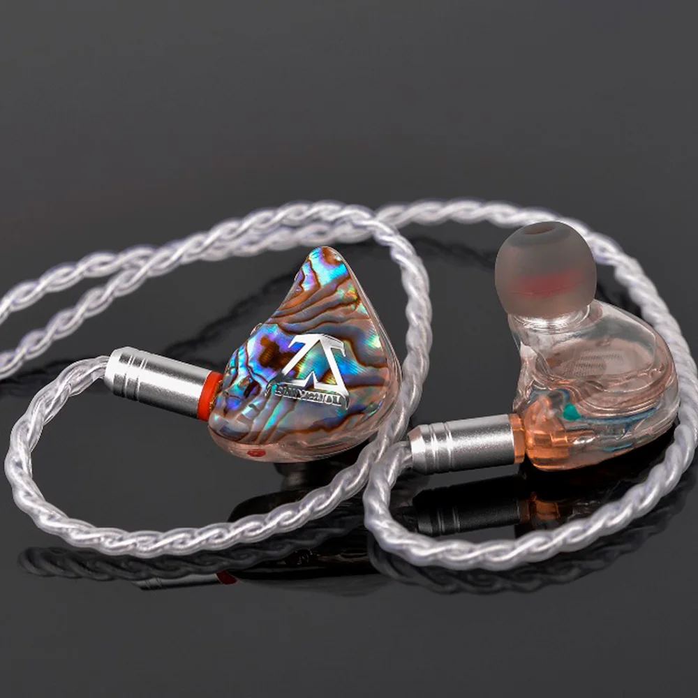 AK Новинка 2018 TONEKING BL1 14 мм плоский мембранный драйвер в наушниках с разъемом MMCX 4