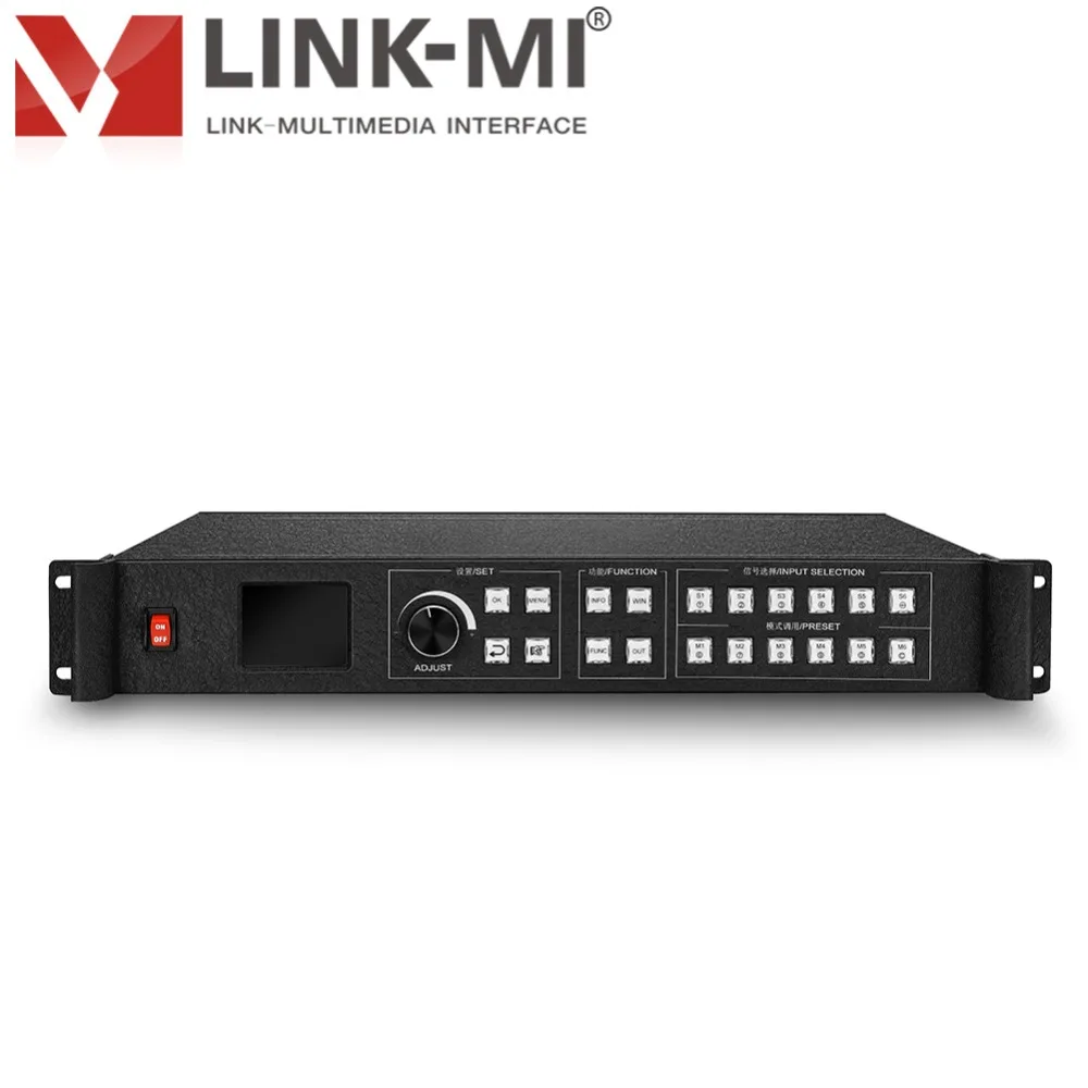 LINK-MI VC84 Multi-Image Splicing LED Video Processor 8 in 4 out Loop DVI + VGA HDMI CVBS | Электроника