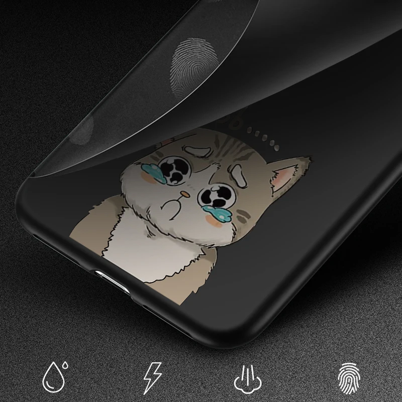 Силиконовый чехол-накладка для iPhone X, 8, 7, 6, 6s plus, чехол для телефона с мультяшным рисунком, чехол для iPhone XS Max, XR, чехол