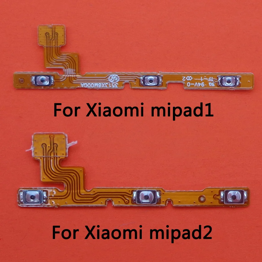 

1 шт. для Xiaomi Pad MiPad 1 2 Кнопка регулировки громкости гибкий кабель включения выключения громкости вверх вниз соединитель запасные части