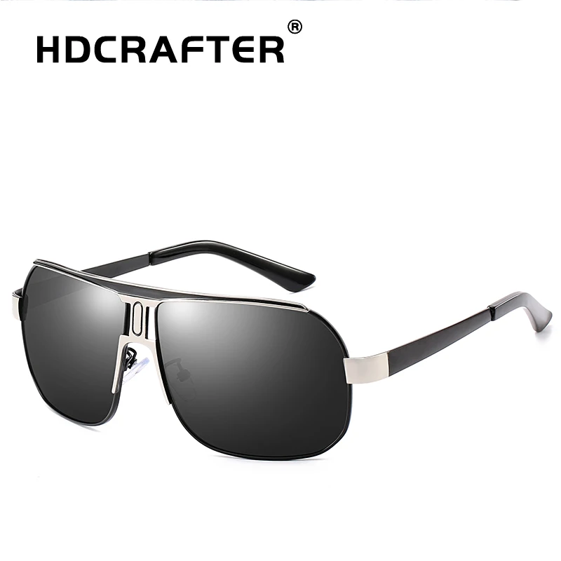 HDCRAFTER Солнцезащитные очки Мужские авиаторы поляризационные UV400 вождения