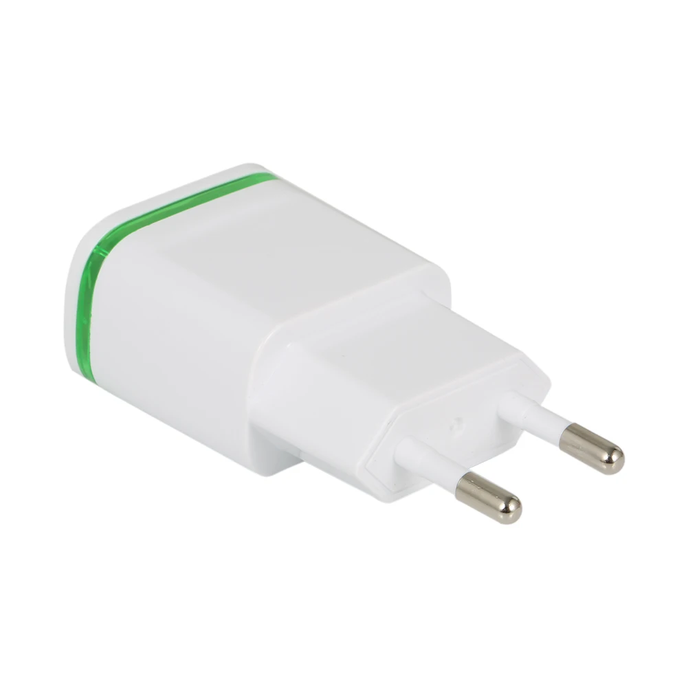 Быстрое зарядное устройство со светодиодной подсветкой USB 5 В 2 А QC3.0 настенный