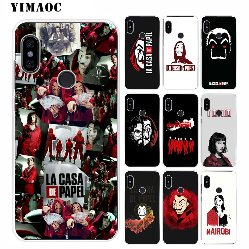 Yimaoc La Casa De Papel ТВ Мягкий силиконовый чехол для телефона Xiaomi Redmi 6 6A 5A 5 S2 Puls Note 7 4X4 4A