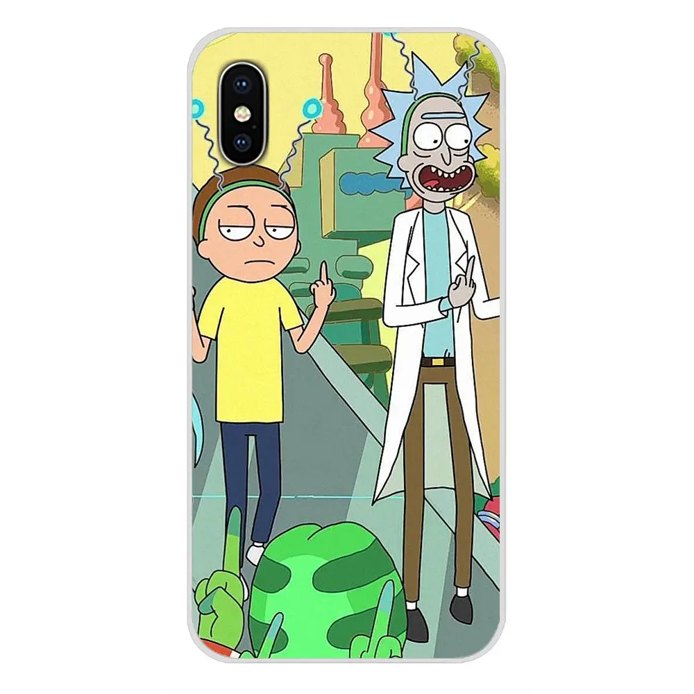 Крутые чехлы для телефонов Rick И Аксессуары Морти для Xiao mi 4 mi 5 mi 5s mi 6 mi A1 A2 5X6X8 9 Lite SE Pro mi Max Mix 2 3 2 S