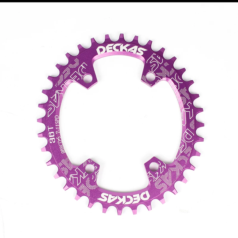DECKAS овальная фотокольцевая звезда для горного велосипеда звездочка BCD 96 мм 32-42T