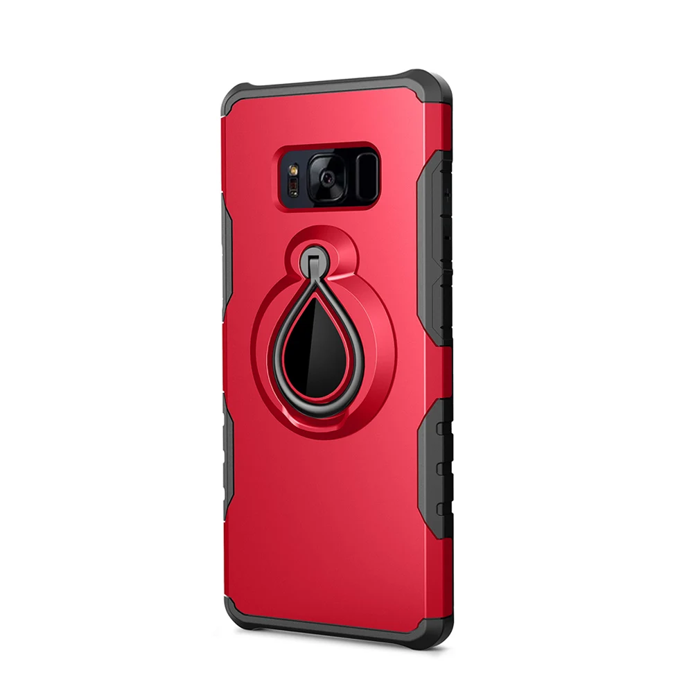 red OUDINI палец кольцо чехол для телефона для samsung galaxy S9 S8 плюс S7 край J2 J3 J5 J7 Prime J330 J530 J730 защитный чехол для телефона - Цвет: red