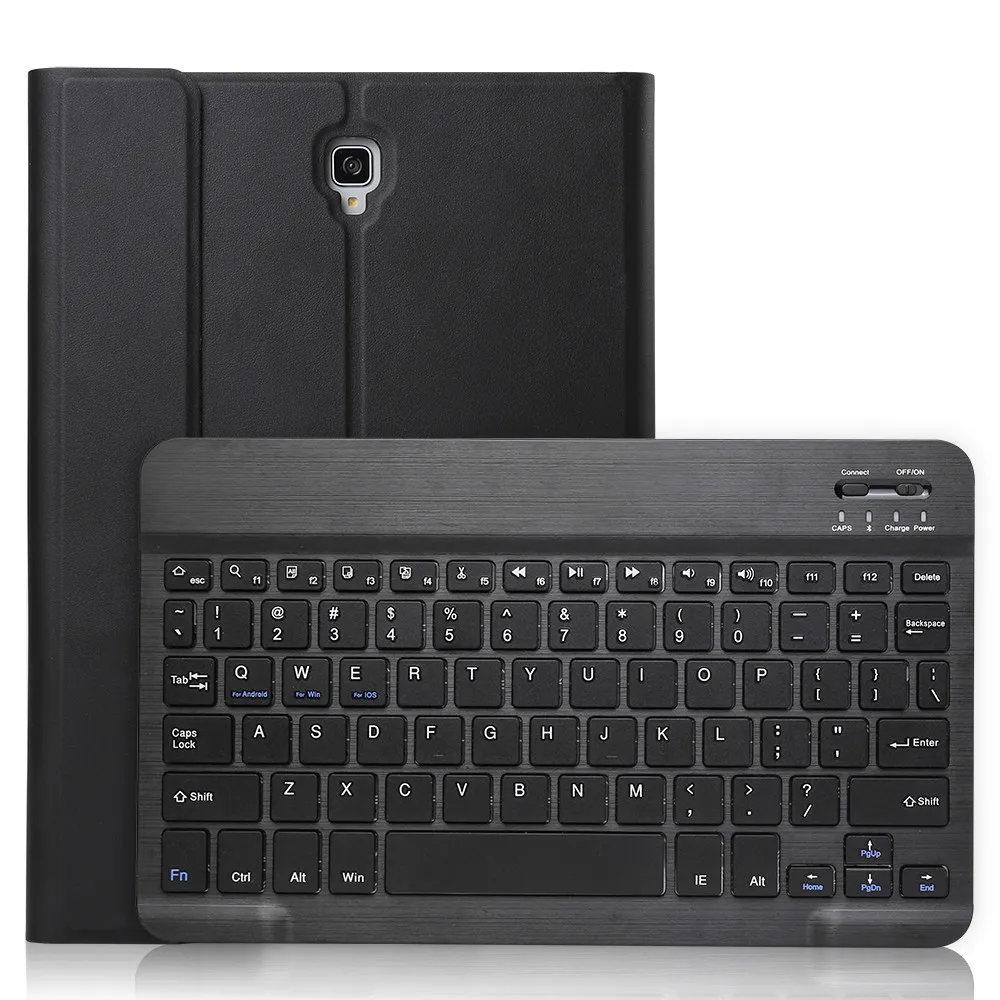 Для Samsung Galaxy Tab A 10 5 T590/T595Tablet Bluetooth клавиатура + кожаный защитный чехол/кожа простой