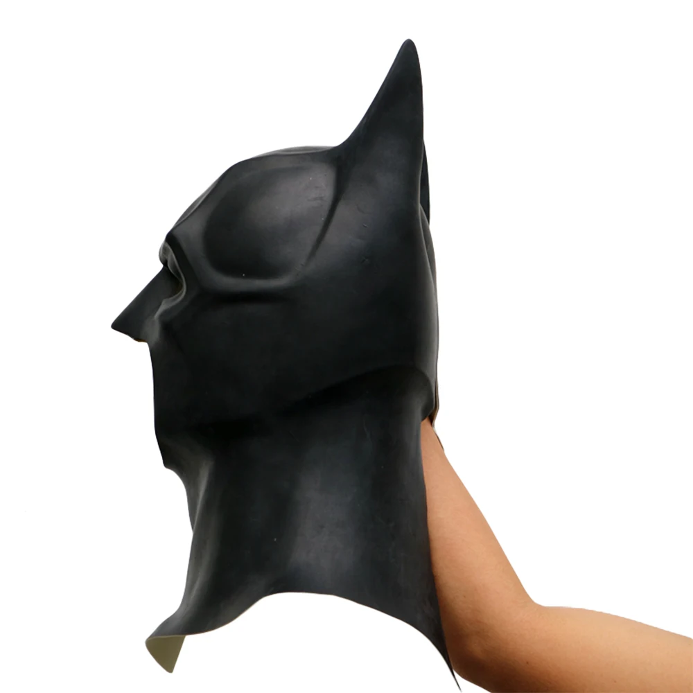 JYZCOS маска Бэтмена Пурим карнавал Хэллоуин Полное Лицо Латексная Маска