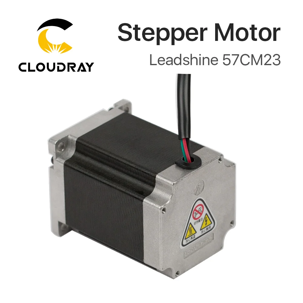 Leadshine двухфазный шаговый двигатель 57CM23 для NEMA23 5A Длина 76 мм вал 8 мм|2 phase stepper
