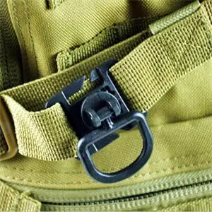 1 шт. поворотный d-образный вращающийся Рафинированный пластиковый рюкзак