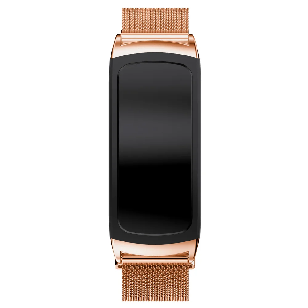 Для samsung gear fit2 Смарт-часы 18 ремешок для часов, мм миланские браслеты из колец сменный Браслет для samsung gear fit2 ремешок для часов