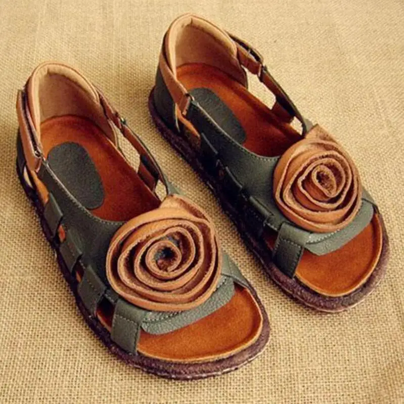 Sandalias mujer женские летние пляжные сандалии с открытым носком на плоской подошве