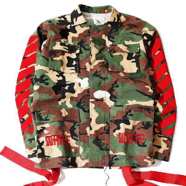 2016 новых прибыть мода бренд мужской канье уэст от белого вергилий Abloh куртки