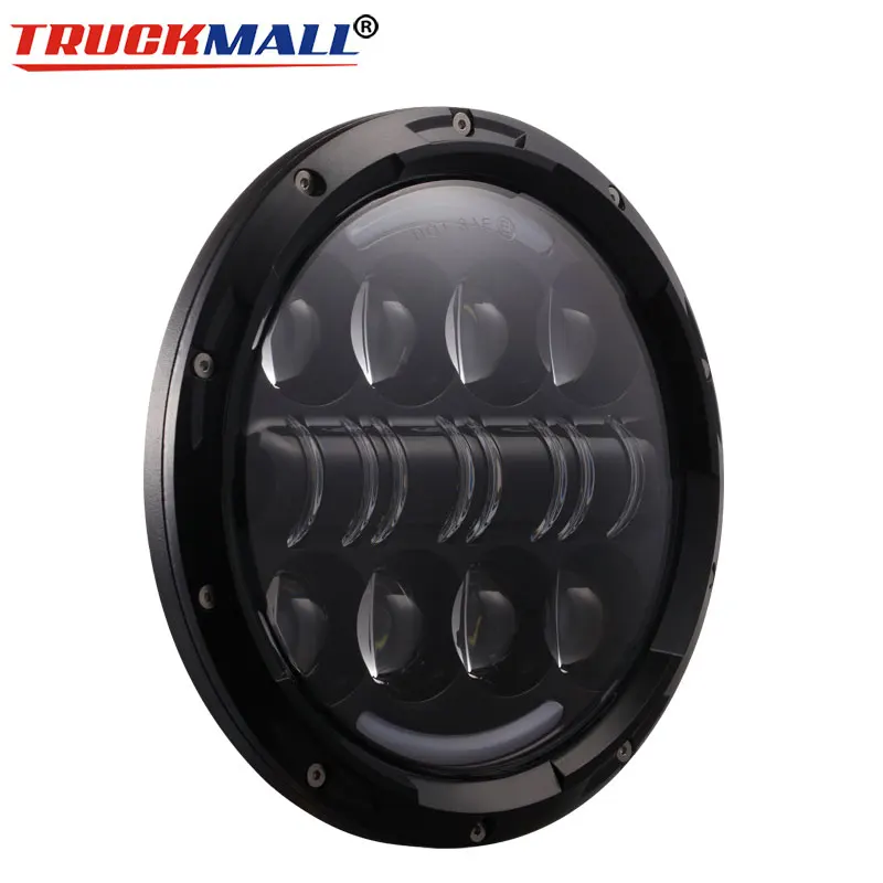 7-дюймовый светодиодный светильник DRL для мотоцикла уличный скользящий фонарь