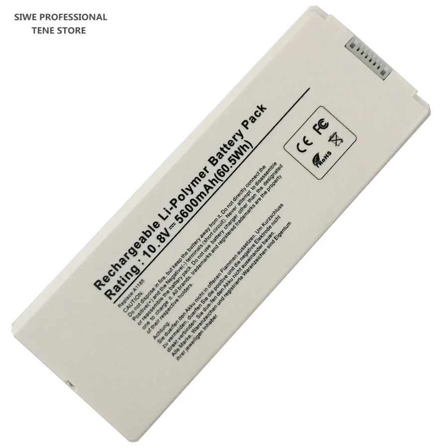

10.8V 5600mAh Barand New Laptop Battery for Apple MacBook 13" A1181 A1185 MA566 MA561 MA254 MB402 MB061 MB062 MB063 13.3 White
