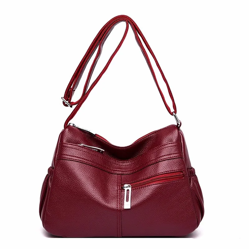 2019 сумки через плечо для женщин сумка на из мягкой кожи женская сумка-мессенджер