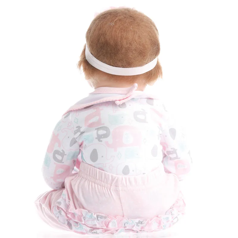 Силиконовая кукла SanyDoll 22 дюйма 55 см Реалистичная для детей|reborn silicone doll|dolls reborn