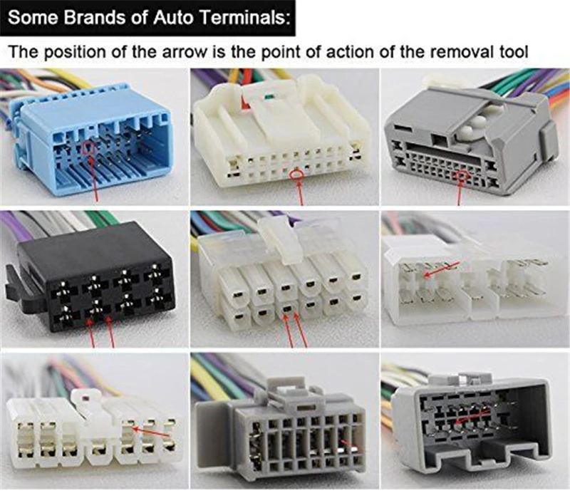 11 шт. инструмент для разборки автомобильных коннекторов| |