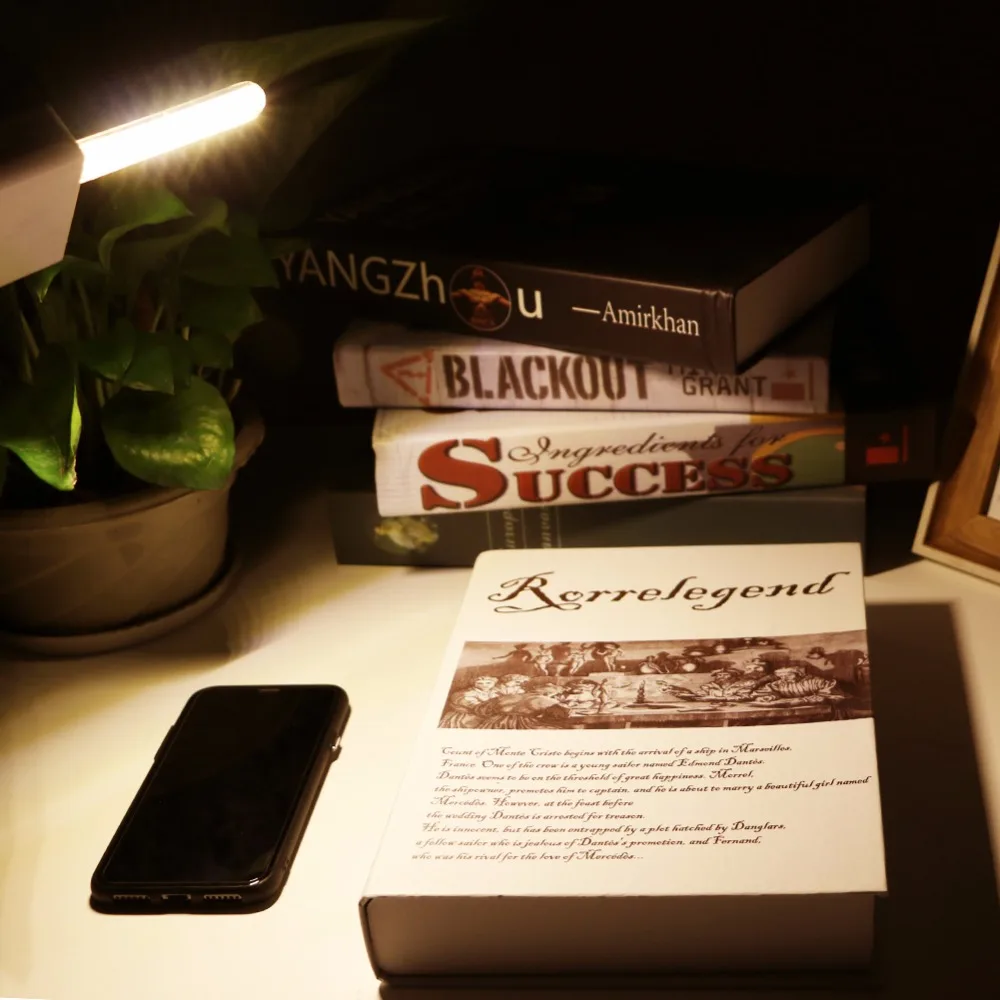 2 шт./упак. мини USB светодиодный светильник Ночной Кемпинг лампы для чтения