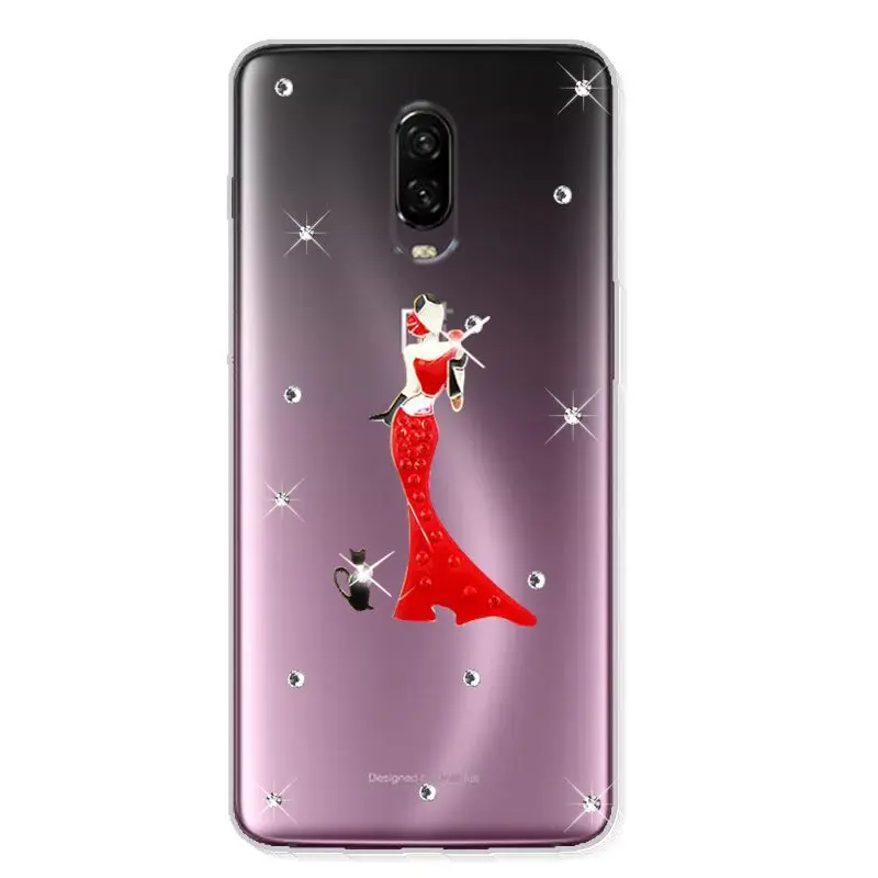 Роскошный блестящий чехол со стразами для Oneplus 6t 6 5t 5 телефона oneplus 3 t стразами| |