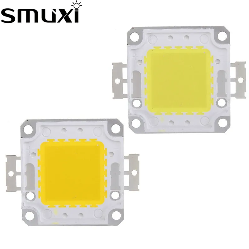 Smuxi 10 Вт, 20 Вт, 30 Вт, 50 Вт, 70 Вт, 100 Вт, водонепроницаемый IP65, мощный светодиодный драйвер, светодиодный SMD интегрированный светильник, бусины, чип, AC85-265V