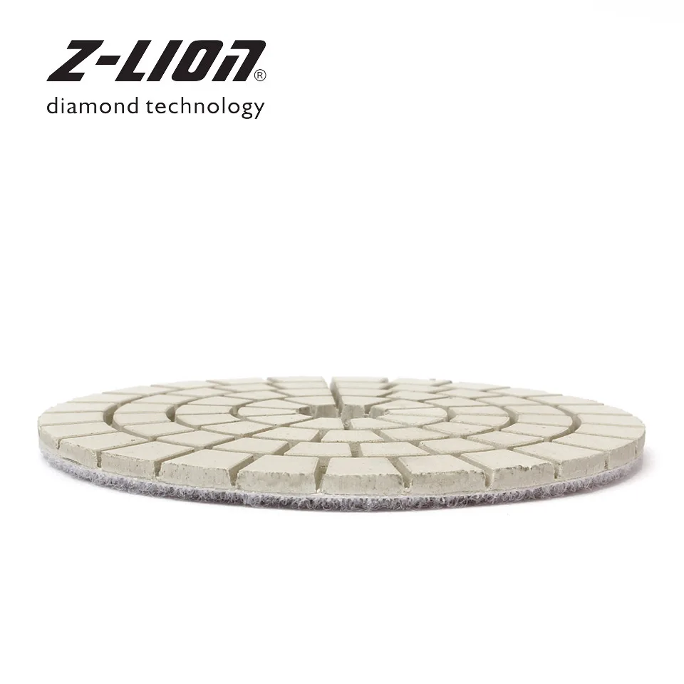 4 Inch White Buff Diamond Pads Polishing Disc Premium Quality Buffing Wheel For Granite Stone Tool | Инструменты