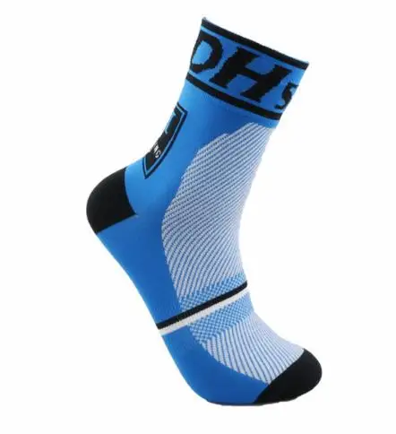 Color as shown DH01 DH спортивные высококачественные профессиональные брендовые велосипедные спортивные носки, защищающие ноги, дышащие впитывающие носки для велосипедистов, велосипедные носки - Цвет: Color as shown DH01