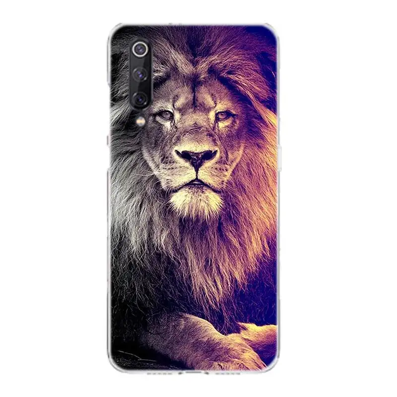 Big Lion On Stone snow Silicone Case For Xiaomi Pocophone F1 Xiomi Mi 8 9 SE A2 lite A1 5X 6X 5S Plus Play Heart Cover |