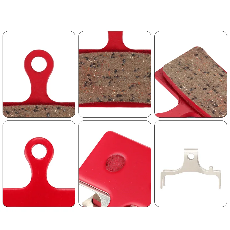 

BIKEIN 4 Pairs Mountain Bike Ceramics Disc Brake Pads For Shimano M988 M985 XT/TR M785/ SLX M666 M675/ Deore M615/ Alfine S700