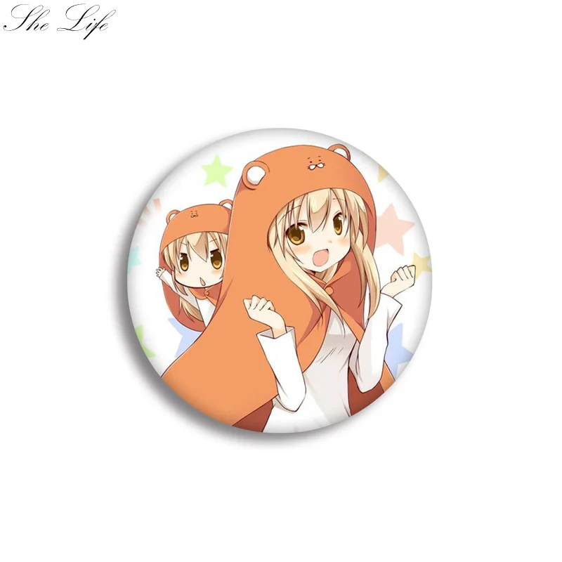 Японский значок аниме Himouto! Umaru Чан Косплей коллекция реквизит булавка Сумка