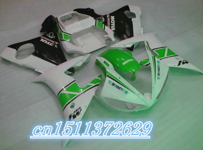 

Bo ABS Fairing kit fit for YZF 2003-2005 R6 body kits YZF R6 03 04 05 high grade fairings green black white
