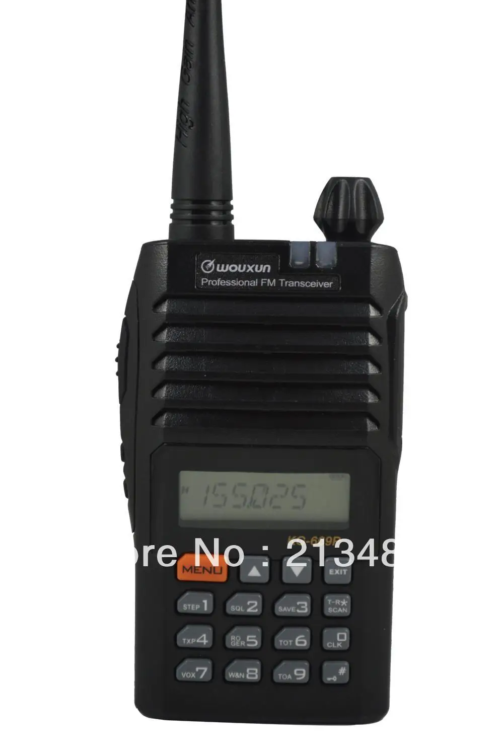 UHF 400-470MHz 128 CH 4W WOUXUN KG-669P Portable FM Two-way Radio