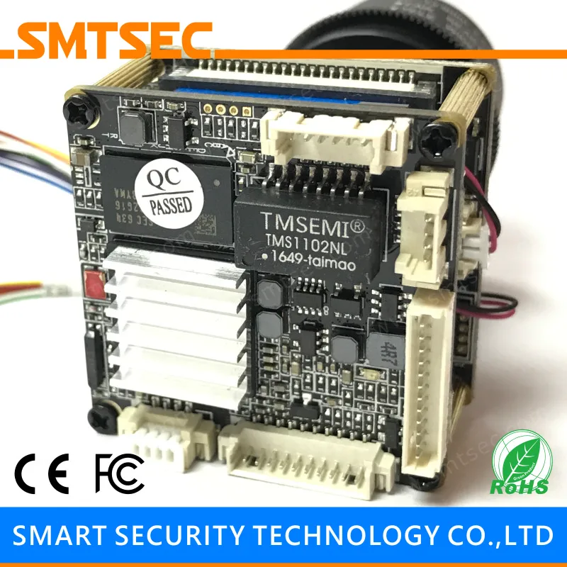 1/2.7 &quot5MP OV OS05A10 CMOS Hi3516A H.265 модуль IP камеры аудио USB CCTV бескорпусная камера печатная