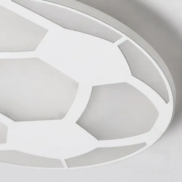 Современная светодиодная потолочная лампа с футбольным мячом акриловый