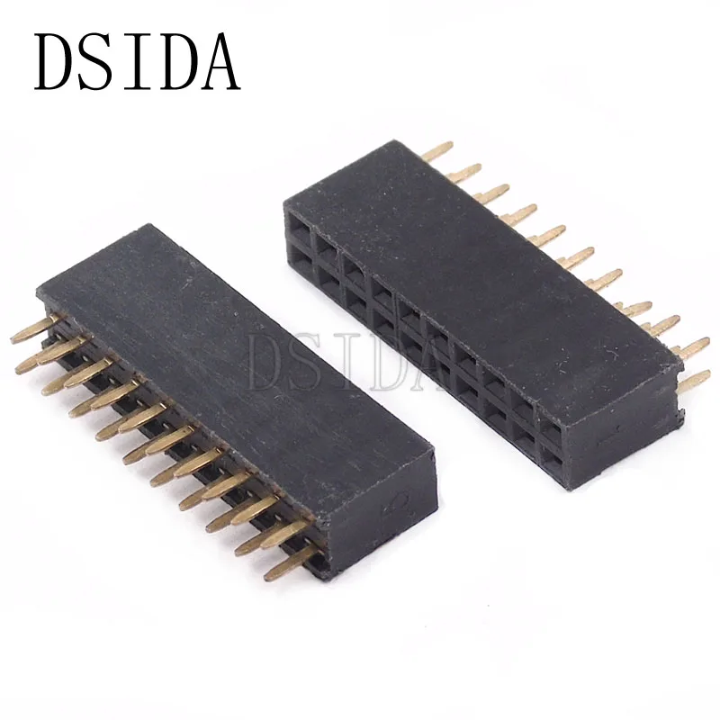 10 контактный разъем для печатной платы 2 54 мм рядный платы|Соединители| |