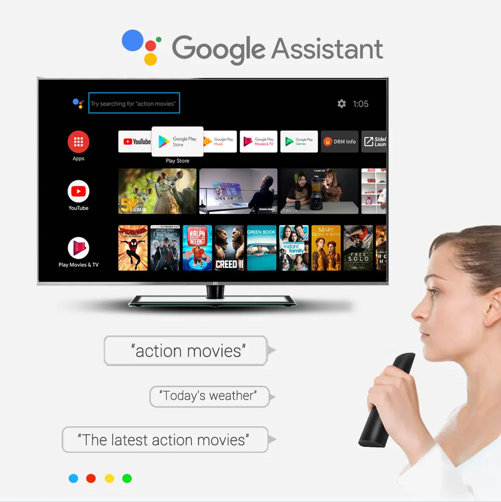 MECOOL KM9PRO классический Android tv 9,0 tv Box Google сертифицированный 2GB 16GB Amlogic S905X2 4K 2,4G Wifi BT4.0 телеприставка