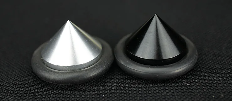 4 шт. шипы усилителя противоударная панель усилитель динамика алюминиевые