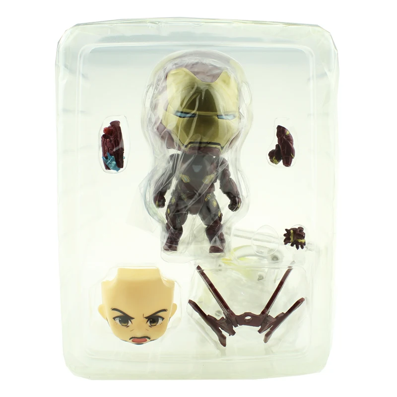 Симпатичные 4 &quotNendoroid Marvel Мстители герой Ironman железный человек MK50 Бесконечная