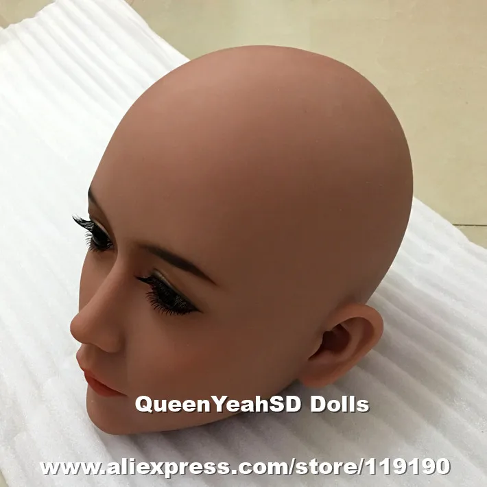 #85 секс кукла голова с оральным сексом Силиконовые взрослые куклы головки для