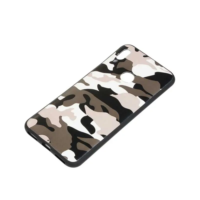 JIATEXIN Camouflage Series For Huawei Y7 (2019) Case Soft TPU Army Camo Pattern Prime Cover Capa Fundas |