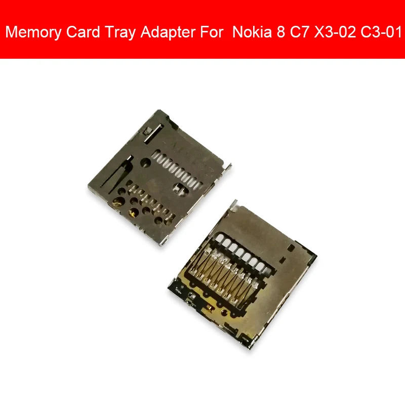Высококачественный адаптер для чтения sim карт Nokia 8 C7 X3 02 C3 01 держатель карты