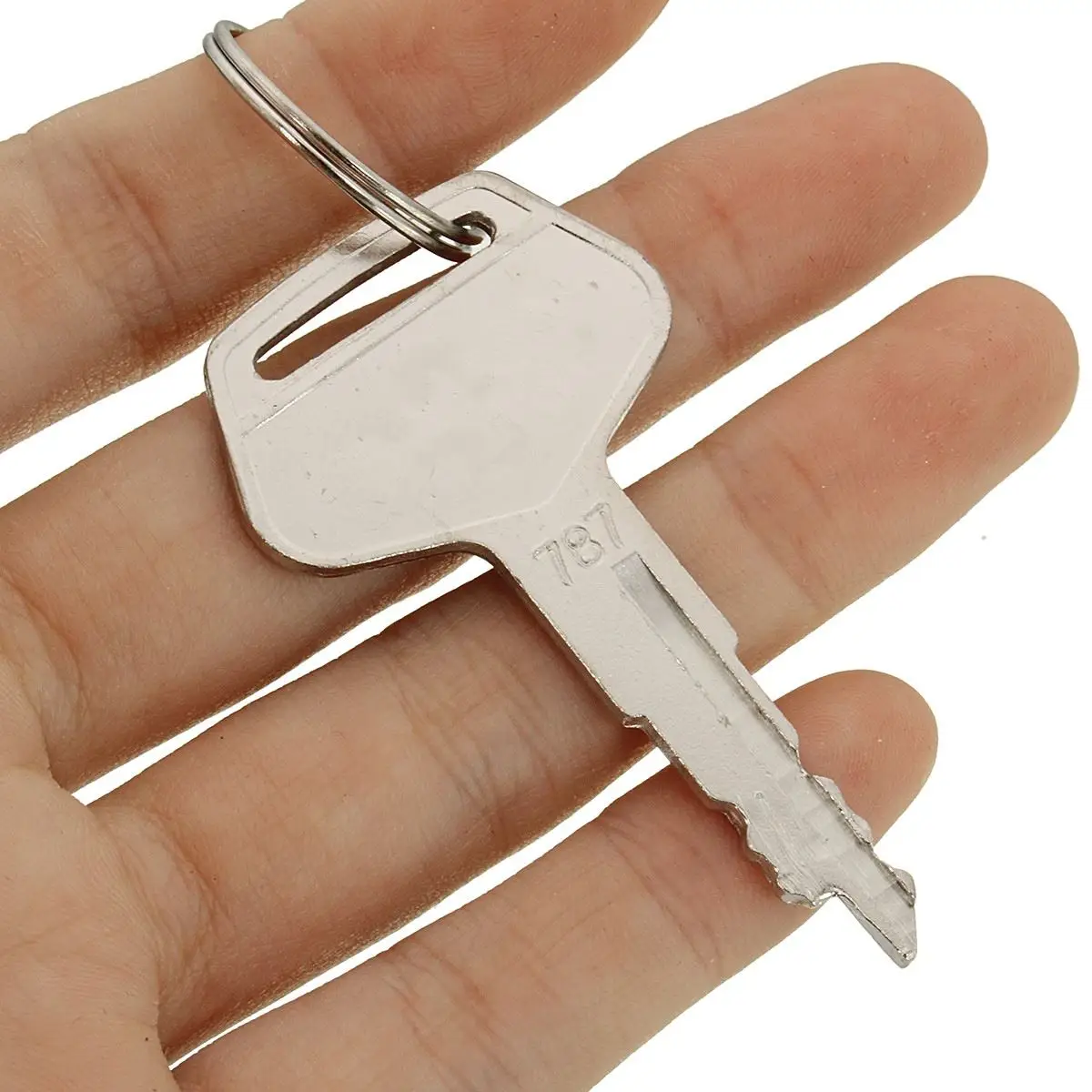 2 шт. серебряные ключи зажигания 787 для экскаватора Komatsu|key for|key keykey silver |