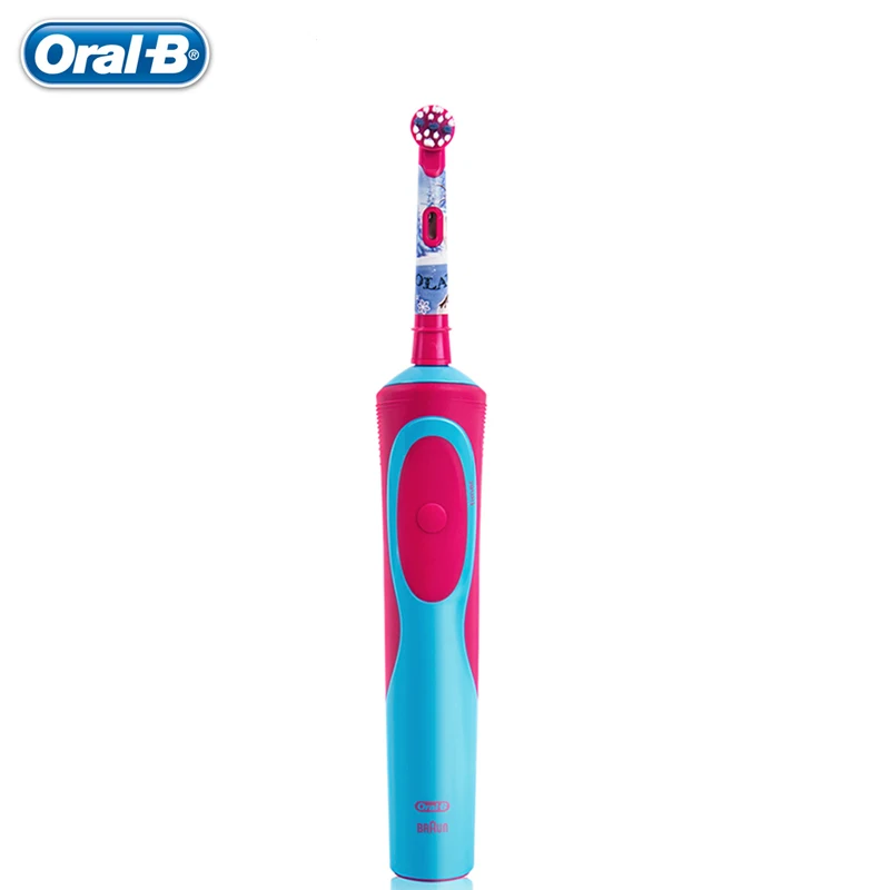 Зубная щетка Oral B детская Водонепроницаемая с мягкой щетиной и таймером на 2