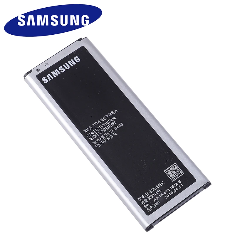 Сменный аккумулятор SAMSUNG оригинальный для Samsung GALAXY NOTE 4 N9100 N9108V N9109V N9106W с NFC 3000