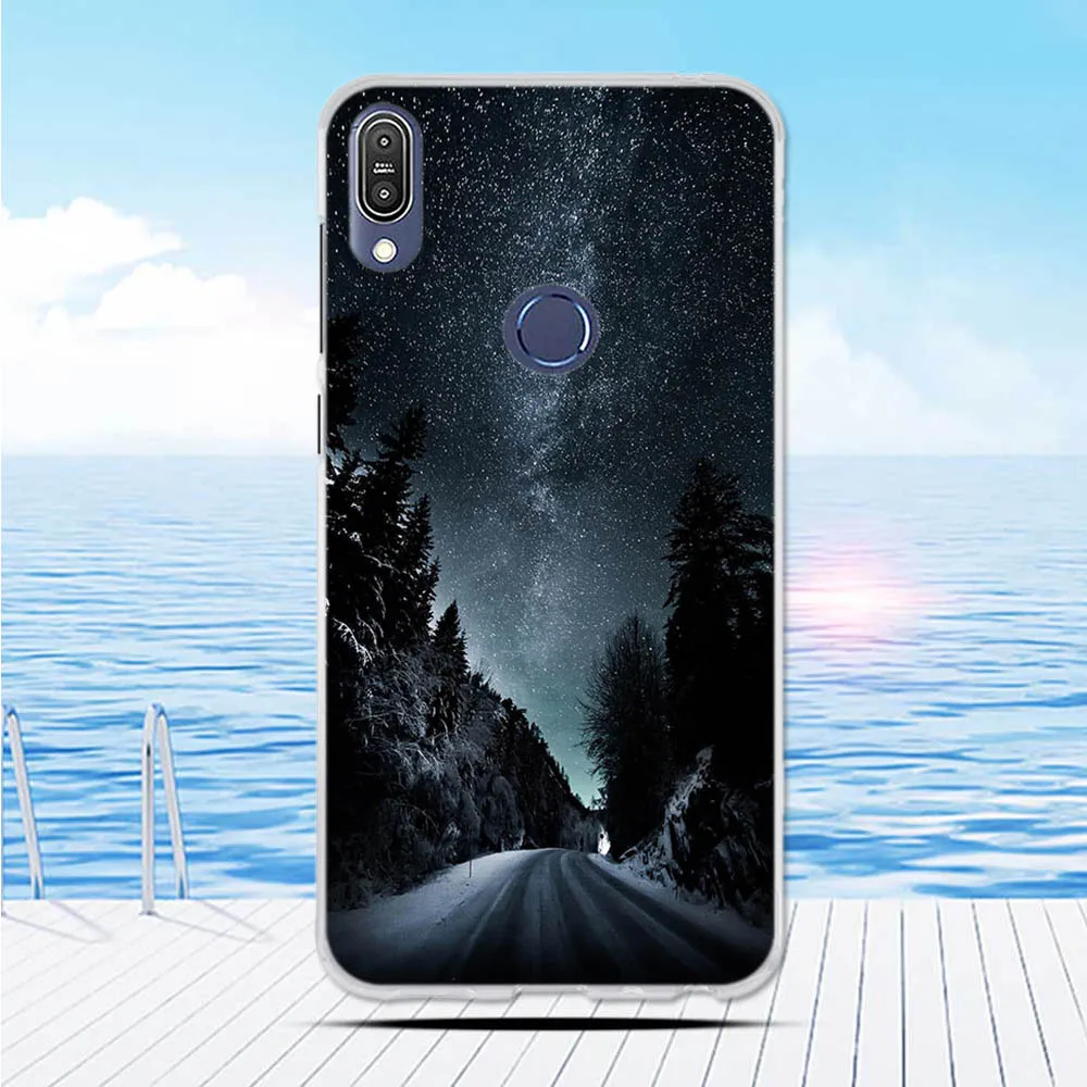 Чехол для Asus Zenfone Max Pro M1 ZB601KL, мягкий силиконовый защитный чехол, чехол для Asus Max Pro M1 ZB602KL X00TD, чехол для телефона s Capa - Цвет: 40
