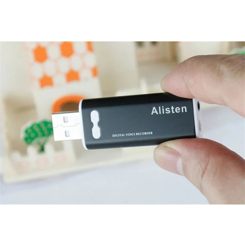 1 шт. мини 8 ГБ USB Голосовая активация цифровой Аудио Диктофон Профессиональный