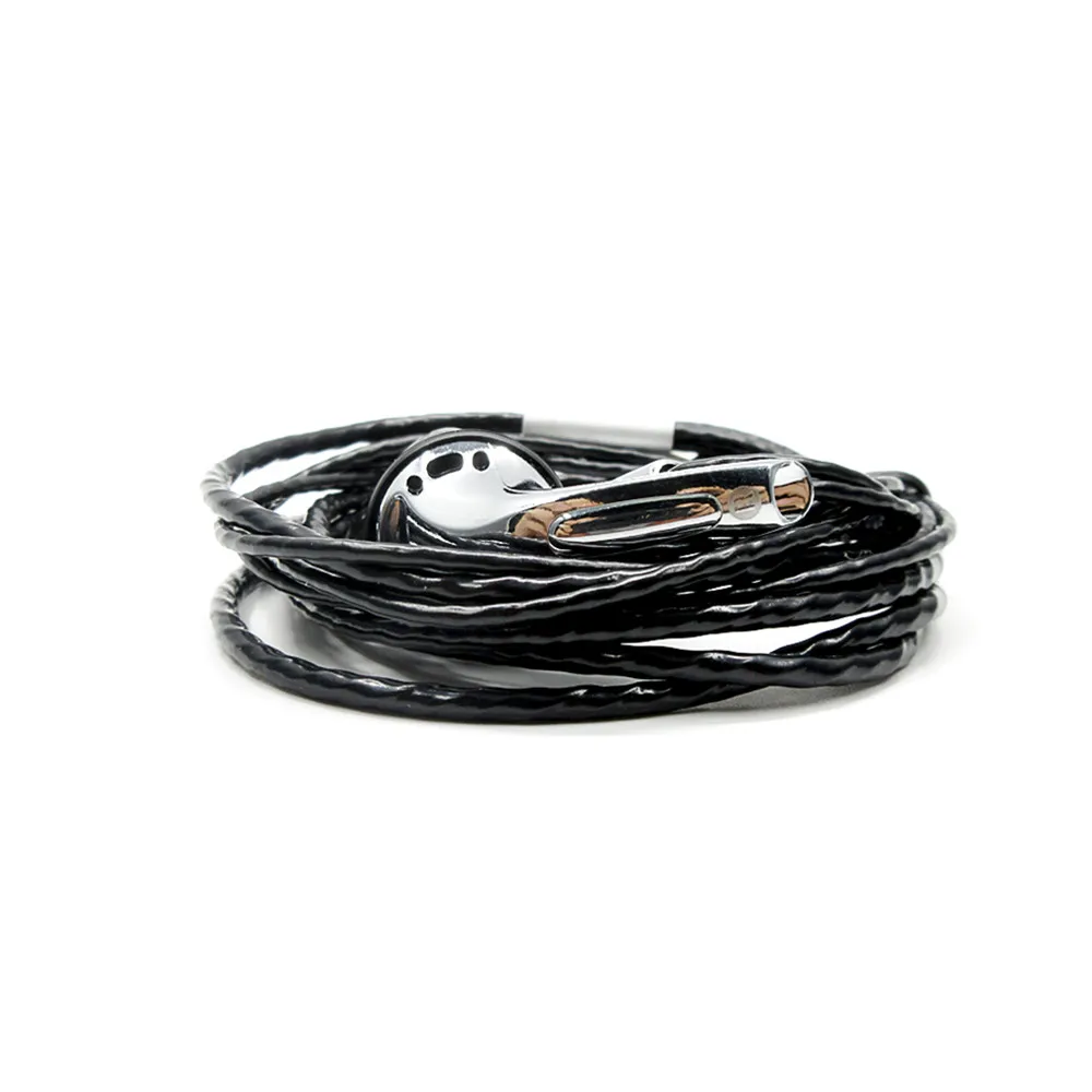 FENGRU DIY TC300 наушники вкладыши с плоской головкой Наушники Hi Fi регулятор баса DJ