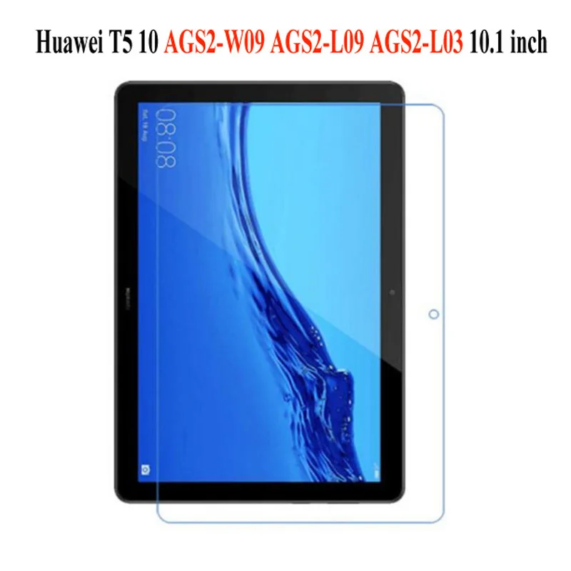 Huawei T5 10.1 Закаленное стекло для защиты экрана для huawei MediaPad M5 8,4 10,8 lite 8 10,1 стекло для huawei T5 10 8 honor tab 5 8,0 стеклянная пленка - Цвет: Huawei T5 10.1