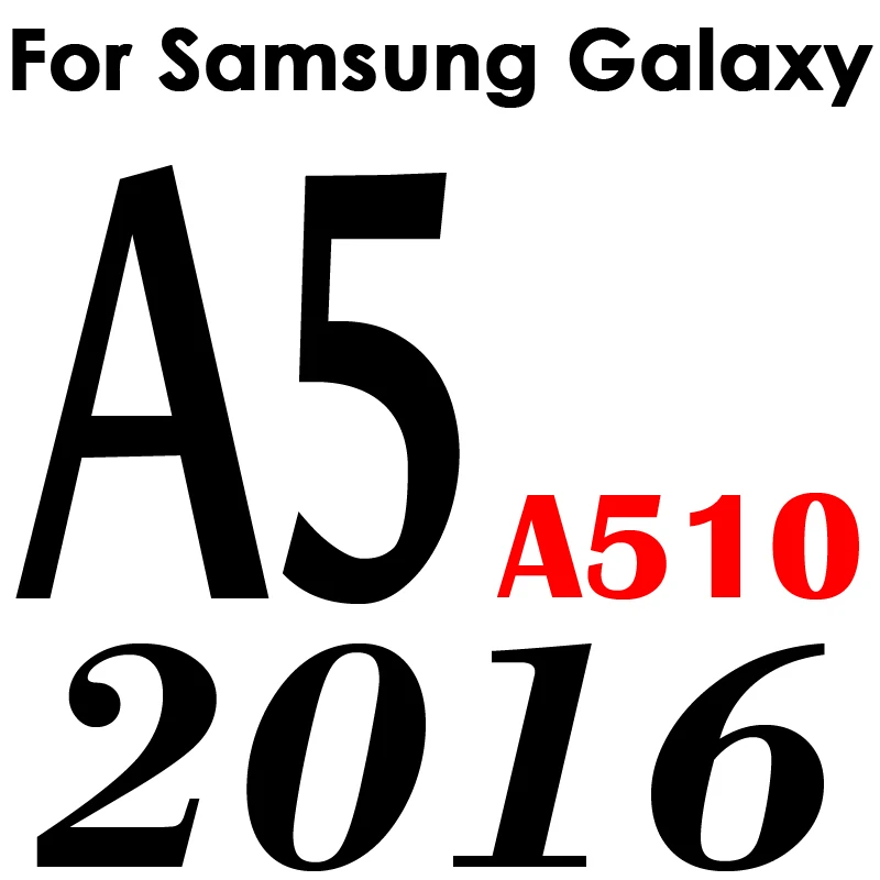 Прозрачная защитная пленка для задней камеры для samsung Galaxy A9 A7 A5 A3 A8 A6 Plus закаленное стекло - Цвет: A5 2016 A510