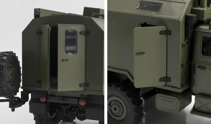 1/16 4WD пульт дистанционного управления 6X6 автомобиль 2 4 ГГц rc советский блок Урал